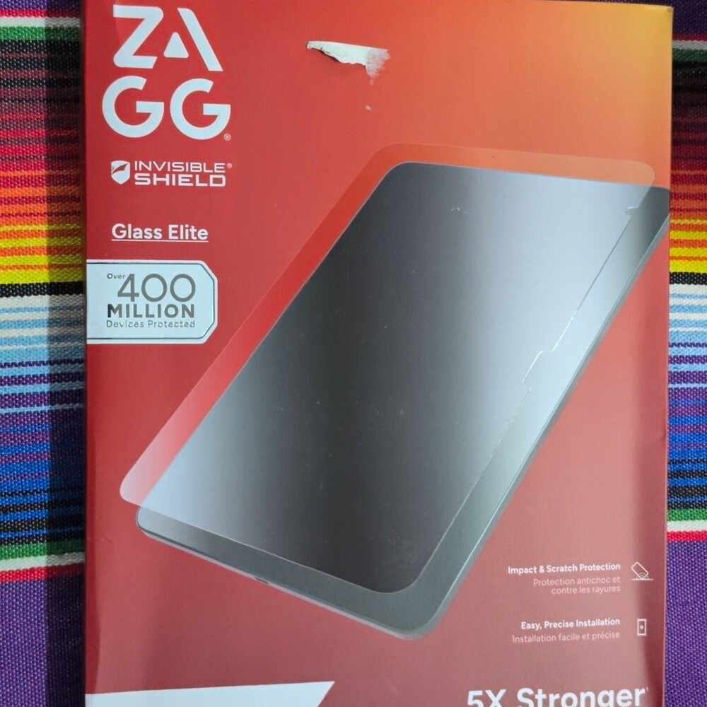 ZAGG InvisibleShield Glass Elite Clear Tempered Glass Screen Protector iPad 10th
